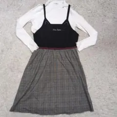 メゾピアノ　ジャンスカ＆インナー　セットアップ