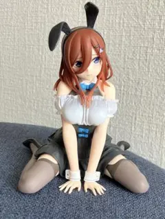 五等分の花嫁　三玖　バニー　美少女　フィギュア　箱無し値下げのサムネイル
