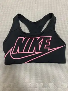 NIKE スポーツブラ ブラック/ピンク