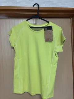 THE NORTH FACE 半袖Tシャツ L イエロー　レディース
