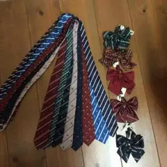 制服用ネクタイ、リボン 13コセット