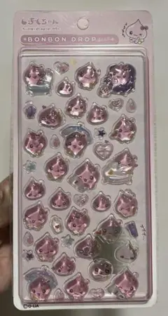 ボンボンドロップシール　しずくちゃん　うるおいちゃん