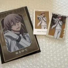 桃源暗鬼 桃寺神門 クリアカード アートステッカー メタルカード ベスヤ