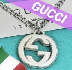 美品 GUCCI インターロッキングペンダントS - メルカリ