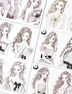 1263 ステッカー　おすそ分け　ggaggong様　各1＝7枚　被りなし