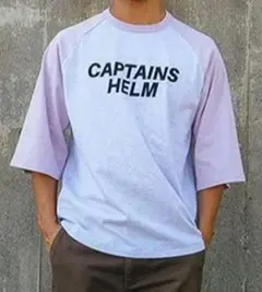 美品★CAPTAINS HELM/キャプテンズヘルム★CH RAGLAN BBTのサムネイル