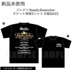 Roselia LIVE TOUR「Rosenchor」特典Tシャツ 全公演分 - メルカリ
