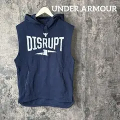 ⭐︎687 UNDER ARMOUR フーディノースリーブトップス　裏起毛