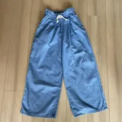 GU キッズ　ライトデニムパンツ 140㎝