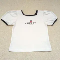 CHERRY 半袖 パフスリーブ Tシャツのサムネイル