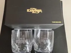 E.YAZAWA クリスタルロックグラス 2個セット　新品　希少品　HOYA製