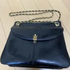 イタリア製COSCIイントレチャート ショルダー バッグ 修理必要品 
