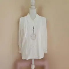 新品タグ付き 昭和レトロ ヴィンテージ とても上品なブラウス