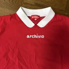 archivio レディース ゴルフウェア 半袖シャツ レッド 40のサムネイル