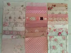 カットクロス＊24　ハギレ　　 10×10cm　３０種３０枚