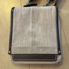 TAKEO KIKUCHI ショルダー・ウエストバッグ ベージュ