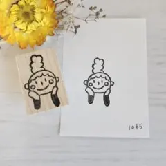 1065.消しゴムはんこ 女の子
