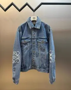 LOEWE デニムジャケット ライトブルー 美品
