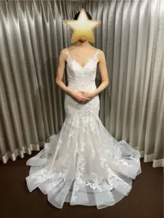 【5月末までの出品】※お値下げの相談承れます※ウェディングドレスWMICHAELのサムネイル