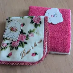 ETOLE Penser à la rose タオルハンカチ　今治タオルハンカチのサムネイル