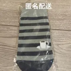 コメダ珈琲店 くるぶし丈靴下 ランプ×コーヒーカップ グレー　23〜25cm