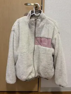 a*y様 【値下げしました】パーソンズ袖フラワーパッチブルゾン Lサイズ 