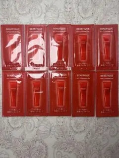 ベネフィーク ホット クレンジング ジェル サンプル メイク落とし 10包