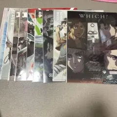 進撃の巨人1番くじ　クリアポスター全9種