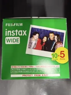 FUJIFILM instax WIDE インスタントフィルム 10枚×5パック