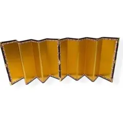 雛道具　金屏風六曲一双　秋月作　ひな祭り