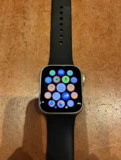 Apple Watch SE2ブラック シリコンバンド