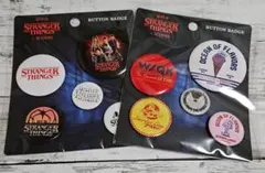 Stranger Things 缶バッジ　2種セット