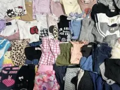 子ども服　女の子　58着まとめ売り