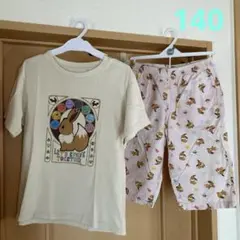 ユニクロ　ポケモン　イーブイ　Tシャツ　リラコ　ステテコ　140㎝