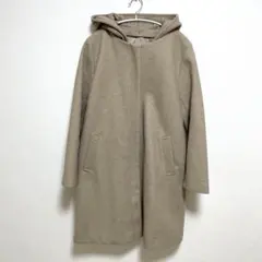 グローバルワーク　ノーカラーコート　ベージュ　Lサイズ　2WAY