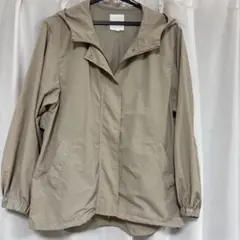 LEPSIM フード付き ナイロンブルゾン ベージュ L