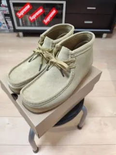 クラークス ワラビーブーツ　　　　　　　　　　　　メープル ベージュ 26cm