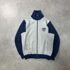 Club adidas 80s トラックジャケット デサント製 ネイビー 5号