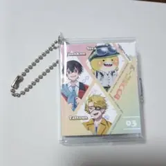 カラフルピーチ　豆ノートキーホルダー　ゆあんくん　シヴァ　たっつん