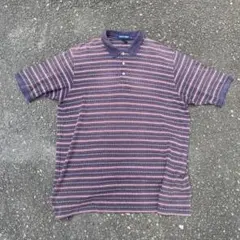 90s ラルフローレン ポロシャツ ペイズリー柄 ポロゴルフ XL