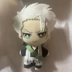 日番谷冬獅郎 BLEACH ふりむきゅん マスコット ぬいぐるみ 激レア FaNeMa / BLEACH ふりむきゅん ぬいぐるみ 日番谷冬獅郎