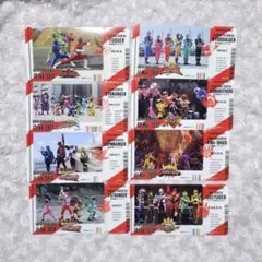 スーパー戦隊 チケットライクコレクション 8種セット