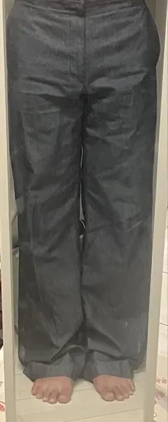 SAINTLAURENT JEANS W31 紺色　サンローランジーンズ EU製