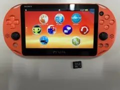 SONY PSVITA PCH-2000 ネオンオレンジ + メモカ 64GB