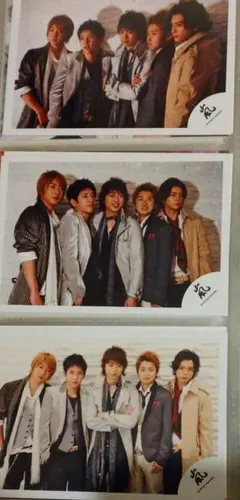 嵐ロゴ 凱旋コン ３枚セット公式写真