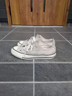 CONVERSE オールスター グレー　23.5cm ローカット コンバース