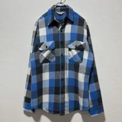 vintage heads XL ネルシャツ マチ付き ビンテージ オンブレ vintage heads XL オンブレネルシャツ マチ付き ビンテージ - メルカリ