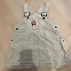 Fami & Lia ベージュオーバーオール 100