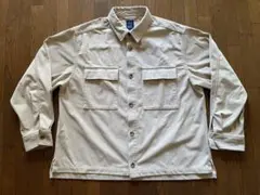 BACK NUMBER コーデュロイシャツ XL ベージュ