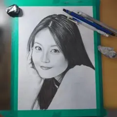 鉛筆画　制作中　購入予約可能